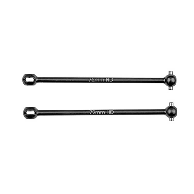 ASSOCIATED ELECTRICS - TEAM ASSOCIATED RC10B7/RC10B84
HD CVA BONES, 72MM - AS92598
