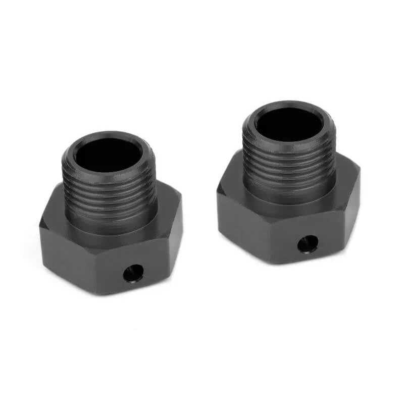 CORALLY - WHEEL HEX ADAPTER
ALUMINUM BLACK 2 PCS - C-00180-329-B