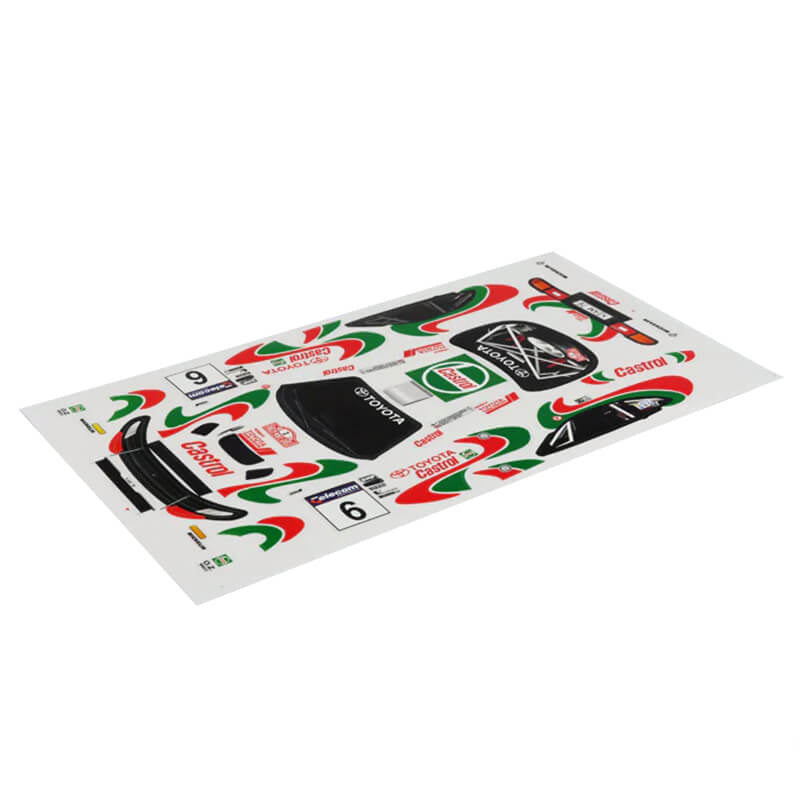CARISMA - GT24 TOYOTA CELICA
GT-FOUR WRC DECAL SHEET - CA16438