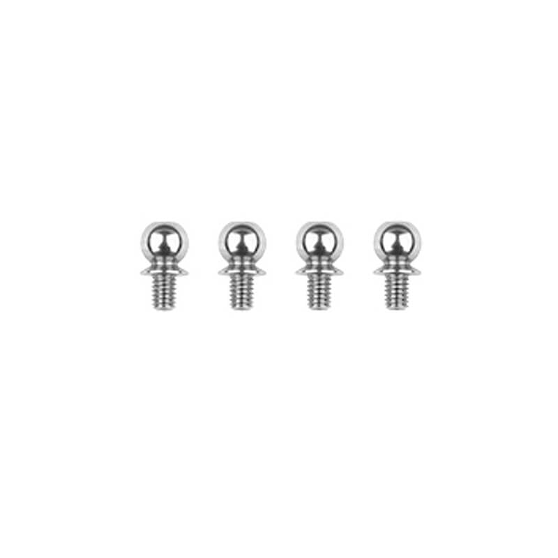 ASSOCIATED ELECTRICS - ASSOCIATED HD BALLSTUDS,
SHORT 4MM - AS32041