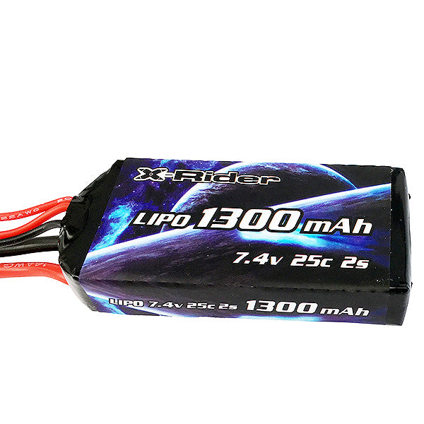 X-RIDER - FLAMINGO LIPO BATTERY
7.4V 25C 1300MAH - XR-MS8145