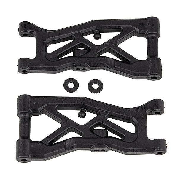 ASSOCIATED ELECTRICS - TEAM ASSOCIATED RC10B74.2 FRON
T SUSPENSION ARMS GULL WING - AS92313
