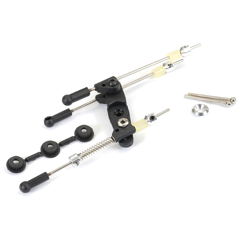 FASTRAX R/C PRODUCTS - PRE-ASSEMBLED THROTTLE/BRAKE
LINKAGE SET BLACK - FAST440BK