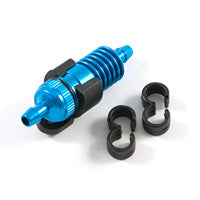 FASTRAX R/C PRODUCTS - FASTRAX BLUE FUEL FILTER
w/MOUNT & FUEL TUBE CLIPS - FAST932B