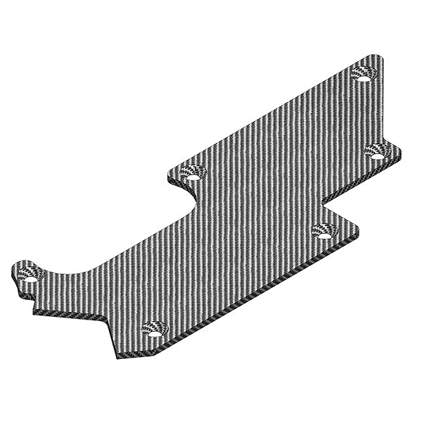 CORALLY - SUSPENSION ARM STIFFENER REAR
RIGHT GRAPHITE 3MM 1 PC - C-00180-236