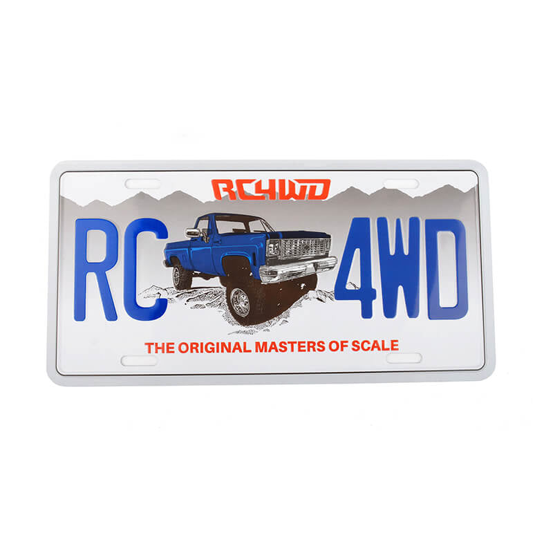 RC4WD - K10 LICENSE PLATE - Z-L0072