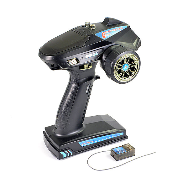 ETRONIX - PULSE EX6G 6CH 2.4GHZ
FHSS WHEEL RADIO SYSTEM - ET1132