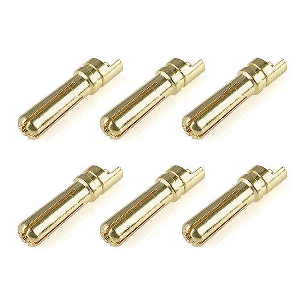 CORALLY - BULLIT CONNECTOR 4.0MM
MALE SOLID TYPE GOLD PLATED U - C-50152