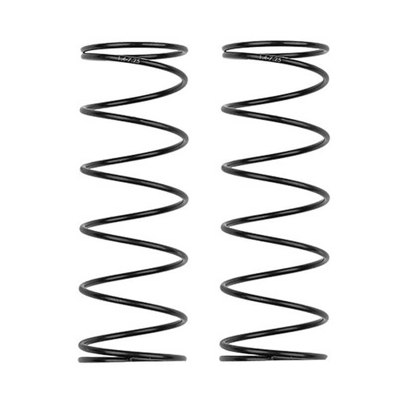 ASSOCIATED ELECTRICS - ASSOCIATED 16MM SHOCK SPRINGS
GREY 4.10LB/IN L66 7.25T 1.4D - AS81736