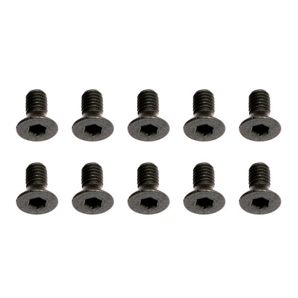 ASSOCIATED ELECTRICS - ASSOCIATED M3 X 0.5 X 6 FHCS
SCREWS (10) - AS31541