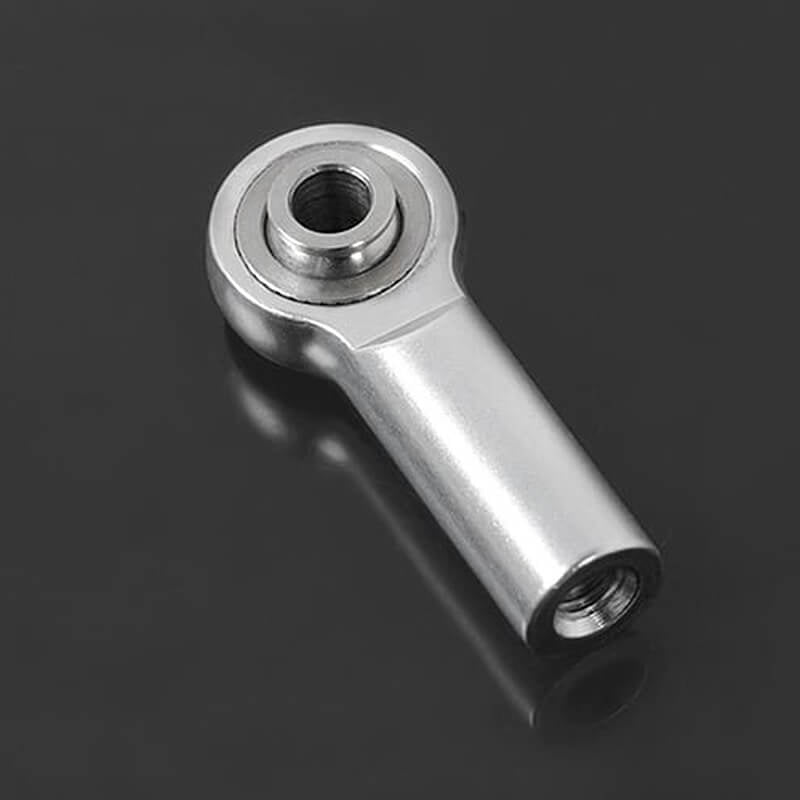RC4WD - M3 MEDIUM STRAIGHT ALUMI
NUM ROD ENDS (SILVER) (10) - Z-S1638