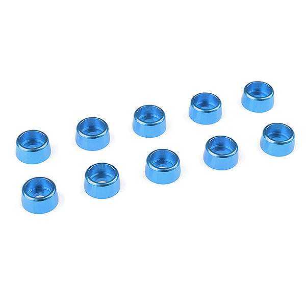 CORALLY - ALUMINIUM WASHER FOR M
3 SOCKET HEAD SCREWS OD=8MM BL - C-31274