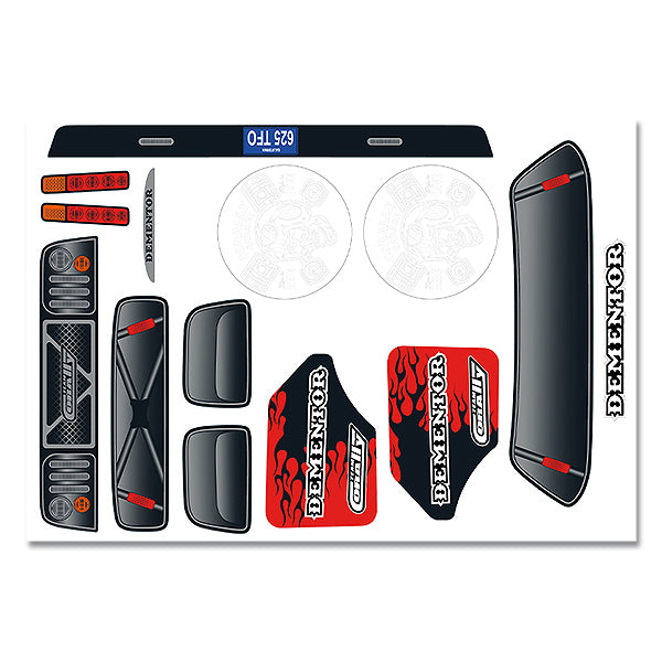 CORALLY - BODY DECAL SHEET -
DEMENTOR XP 6S 2021 - C-00180-382-2