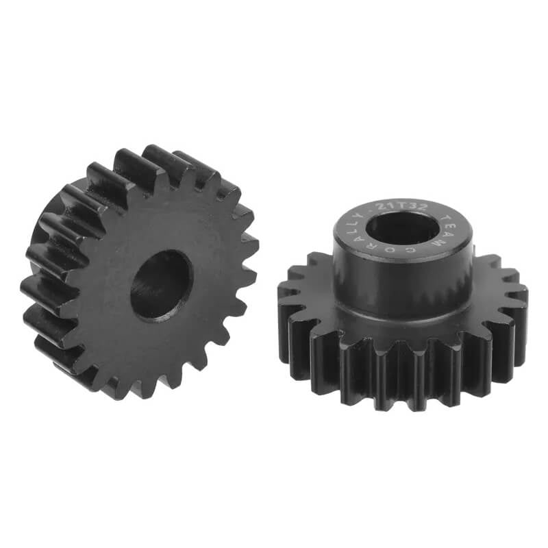 CORALLY - 32 DP PINION SHORT
HARDENED STEEL 21 TEETH 5MM - C-72621