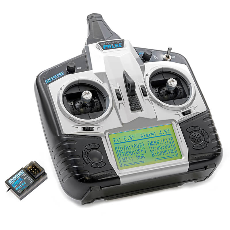 ETRONIX - PULSE EX4SPRO 4CH
2.4GHZ FHSS STICK RADIO SYSTEM - ET1111
