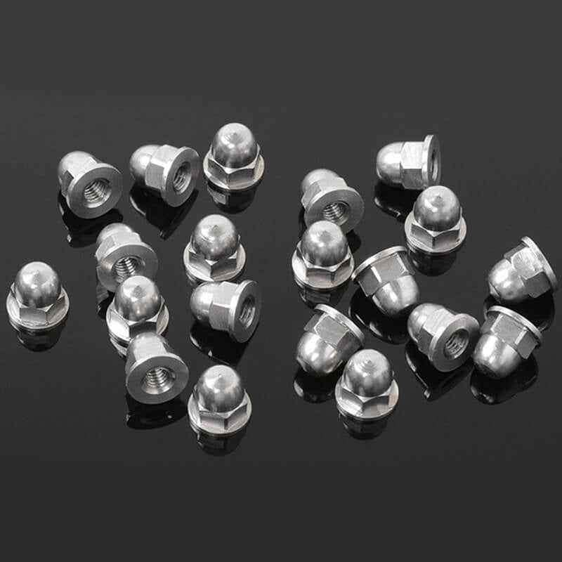 RC4WD - M3 FLANGED ACORN NUTS
(SILVER) - Z-S1722