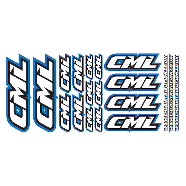 CML RACING - CML LOGO DECAL SHEET - CML100