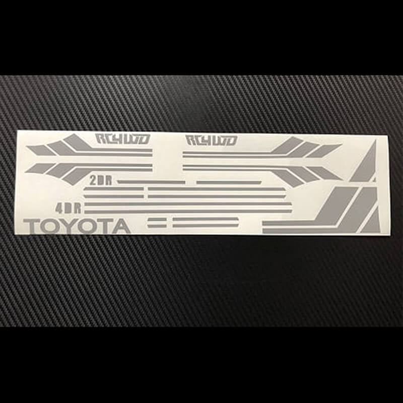 RC4WD - CLEAN STRIPES FOR MOJAVE
II 2/4 DOOR DECAL SHEET (GREY - Z-B0174