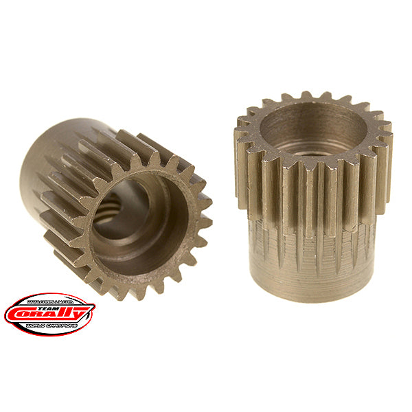 CORALLY - 48 DP PINION SHORT
HARDENED STEEL 21 TEETH 5MM - C-72421