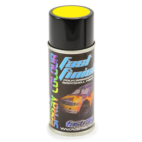FASTRAX R/C PRODUCTS - FAST FINISH YELLOW GLOW SPRAY
PAINT 150ml - FAST261