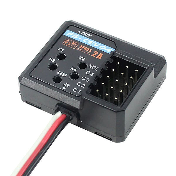 FLYSKY - iBUS SERIAL BUS FOR
i6X RADIO/iA6B RECEIVER - FS-CEV04