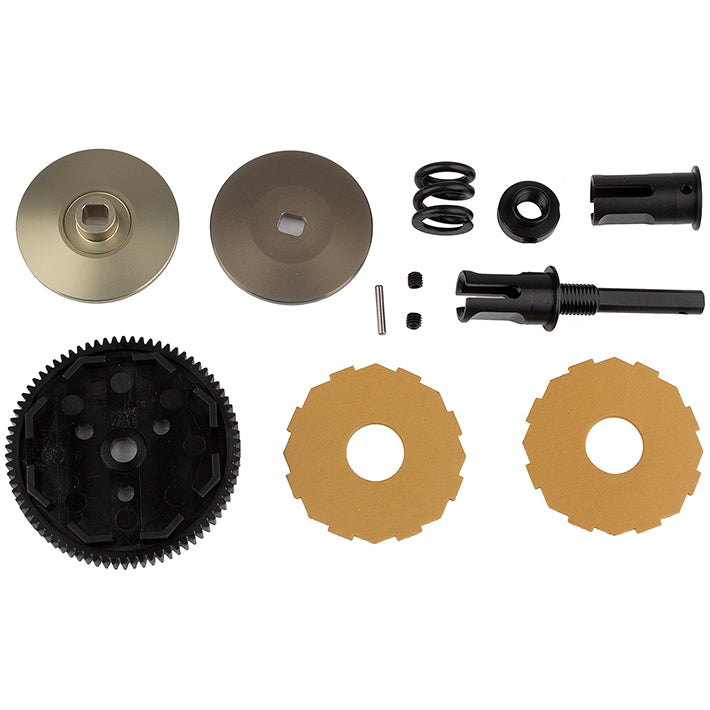 ASSOCIATED ELECTRICS - TEAM ASSOCIATED RC10B74.1
SLIPPER HUB SET 2-PAD - AS92277