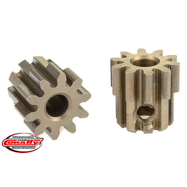 CORALLY - 32 DP PINION SHORT HAR
DENED STEEL 10 TEETH SHAFT DIA - C-71510