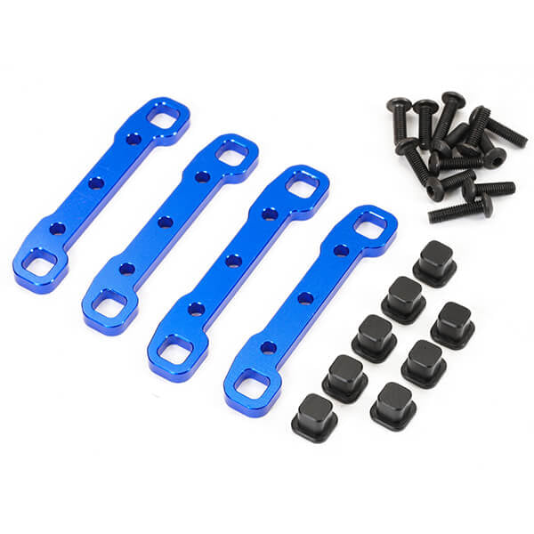 FASTRAX R/C PRODUCTS - FASTRAX ASSOC RIVAL MT10 ALUM
SUSPENSION ARM MOUNT PLATE (4) - FTAS10B