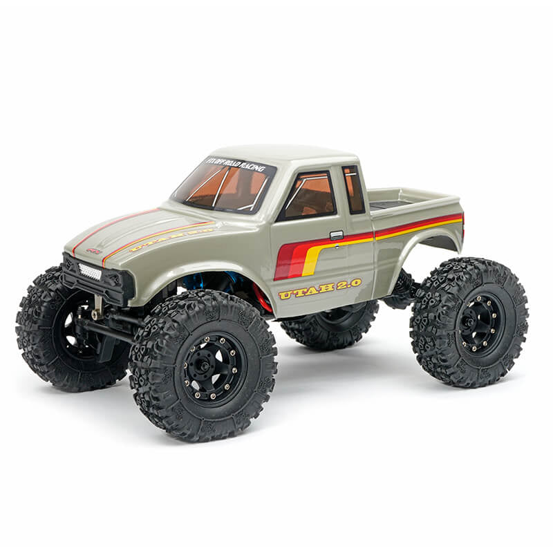 FTX - UTAH 2.0 1:18 BRUSHLESS
2-SPEED LCG CRAWLER - GREY - FTX5476GY
