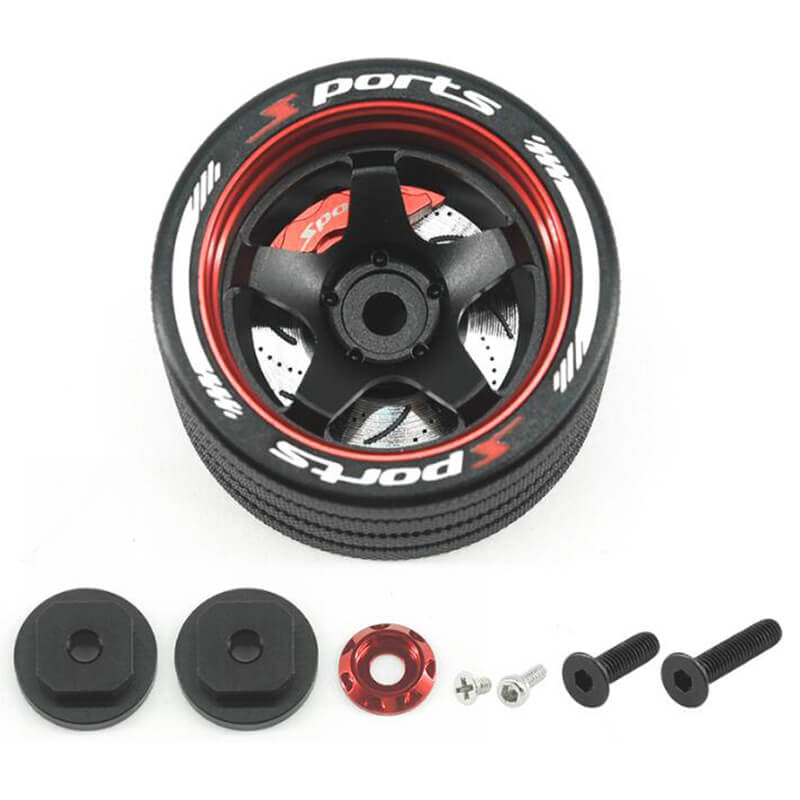 FASTRAX R/C PRODUCTS - FASTRAX ALUM STEERING 5-SPOKE
WHEEL - SANWA, FUTABA, FLYSKY - FAST423R