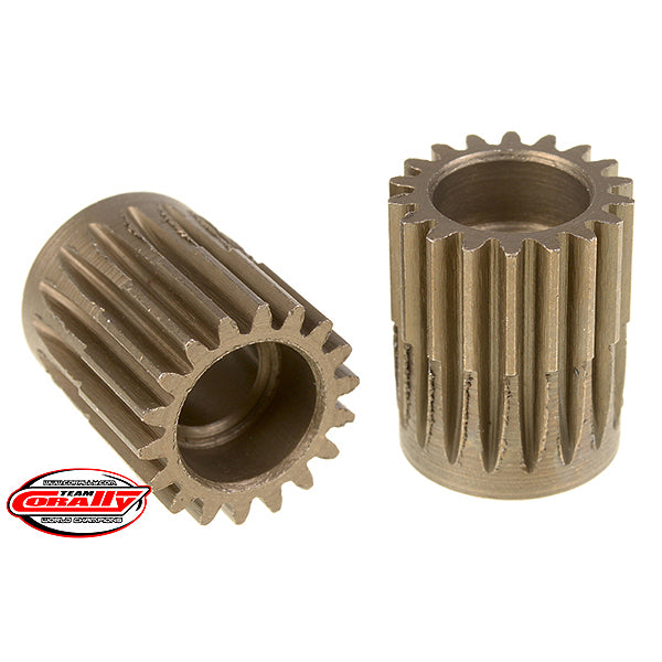 CORALLY - 48 DP PINION SHORT
HARDENED STEEL 18 TEETH 5MM - C-72418