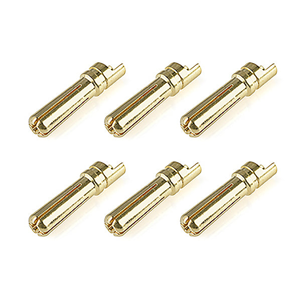 CORALLY - BULLIT CONNECTOR 5.0MM
MALE SOLID TYPE GOLD PLATED U - C-50154