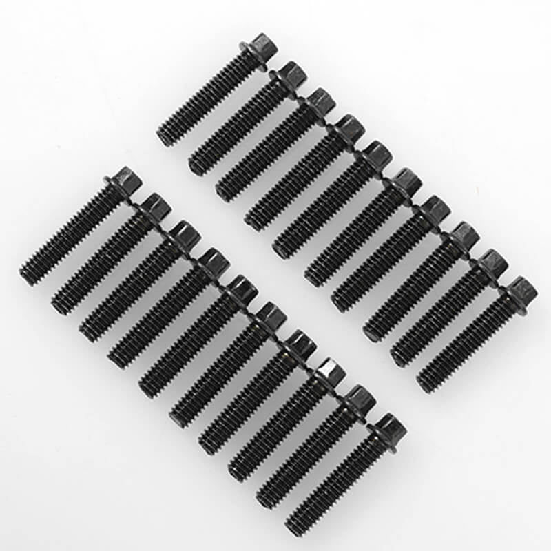 RC4WD - MINIATURE SCALE HEX
BOLTS (M2.5 X 12MM) (BLACK) - Z-S1595