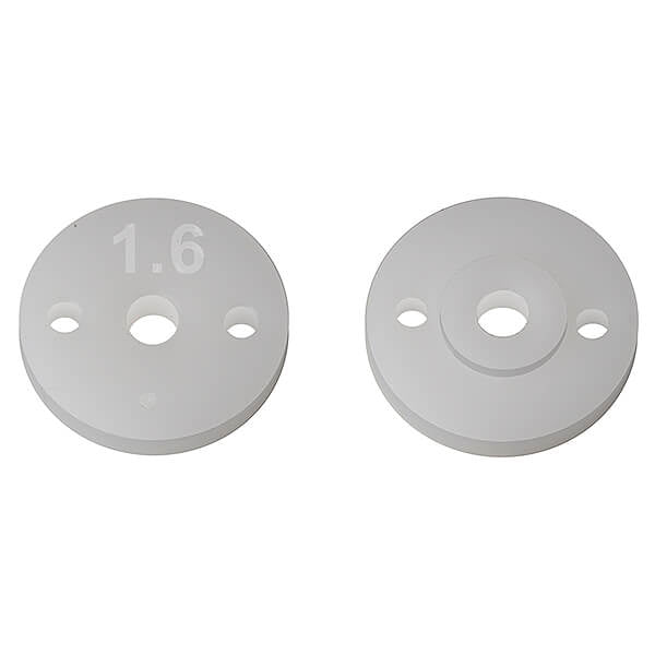ASSOCIATED ELECTRICS - TEAM ASSOCIATED FT 13MM SHOCK
PISTONS, 2.0MM, 2 x 1.6 - AS91936