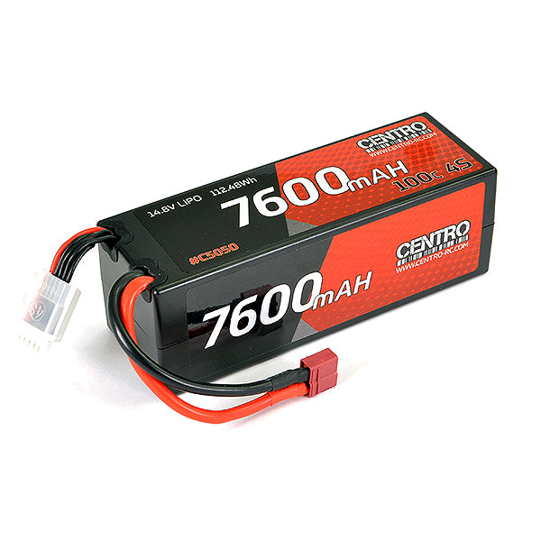 CENTRO - 4S 7600MAH 14.8V 100C
HARDCASE LIPO BATTERY - C5050