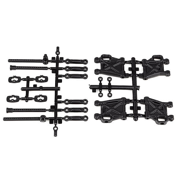 ASSOCIATED ELECTRICS - TEAM ASSOCIATED REFLEX 14R
SUSP. ARMS/ROD ENDS/BODY POSTS - AS21574