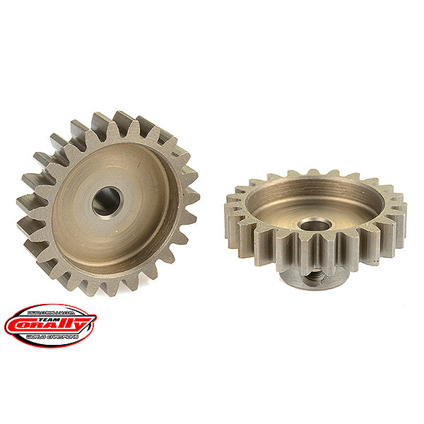 CORALLY - 32 DP PINION SHORT HAR
DENED STEEL 23 TEETH SHAFT DIA - C-71523