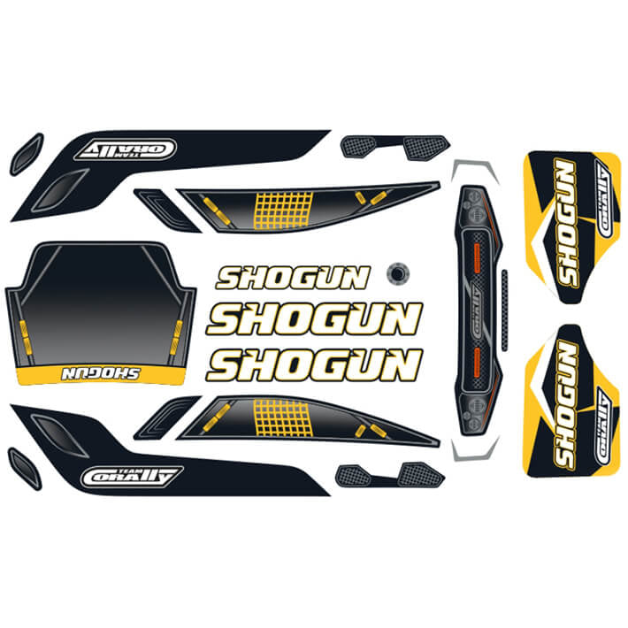 CORALLY - BODY DECAL SHEET -
SHOGUN XP 6S '2021' - C-00180-385-2