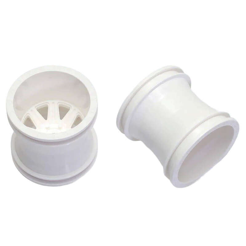 CEN RACING - CEN MONSTER TRUCK WHEEL
(WHITE) 2.2" X 2.4" - CEN-CQ0605