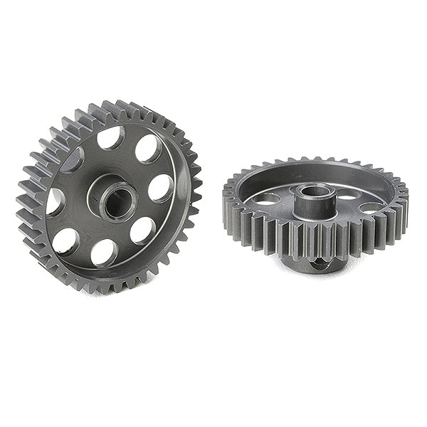 CORALLY - 48 DP PINION SHORT HAR
D ANODISED AL7075 38 TEETH SHA - C-70438