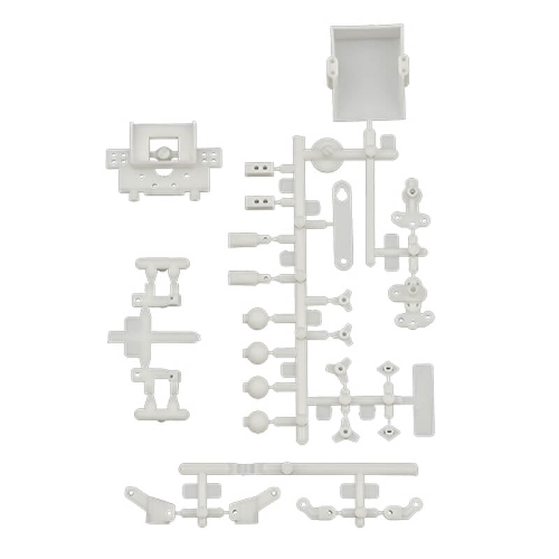 ASSOCIATED ELECTRICS - ASSOCIATED RC10 MODEL 24 REAR
BULKHEAD/CASTER/STEERING BLOCK - AS21755