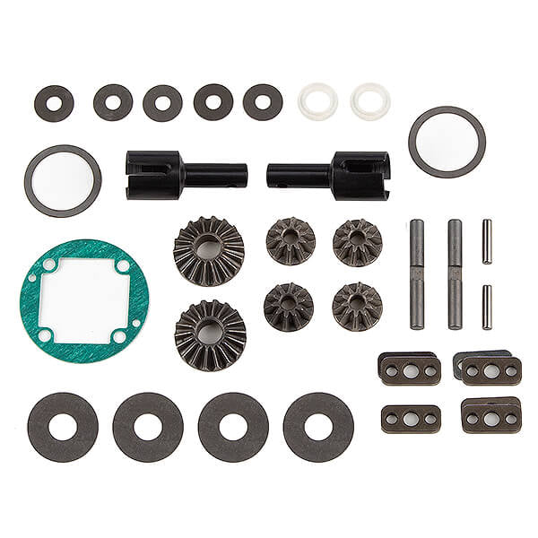 ASSOCIATED ELECTRICS - TEAM ASSOCIATED RIVAL MT8 FRON
T AND REAR DIFFERENTIAL REBUIL - AS25926