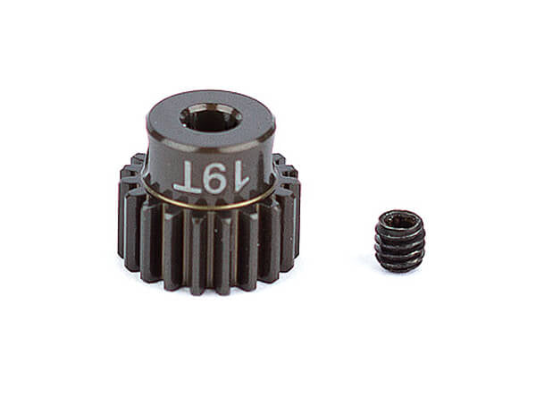 ASSOCIATED ELECTRICS - ASSOCIATED FACTORY TEAM ALUM.
PINION GEAR 19T 48DP 1/8"SHAFT - AS1337