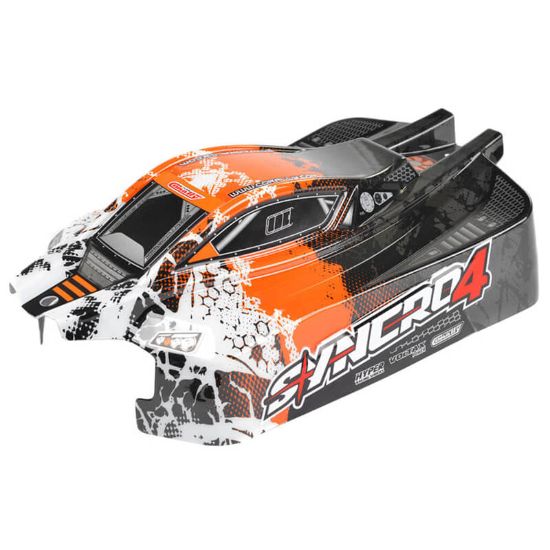 CORALLY - TEAM POLYCARBONATE
PAINTED BODY SYNCRO 4 ORANGE - C-00180-1055-O
