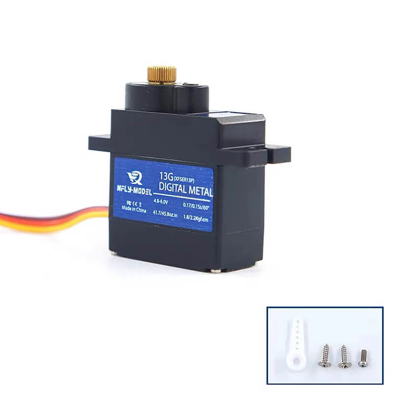 XFLY MODEL - XFLY 13G DIGITAL MG SERVO
POSITIVE WITH 200MM LEAD - XFSER13P-200
