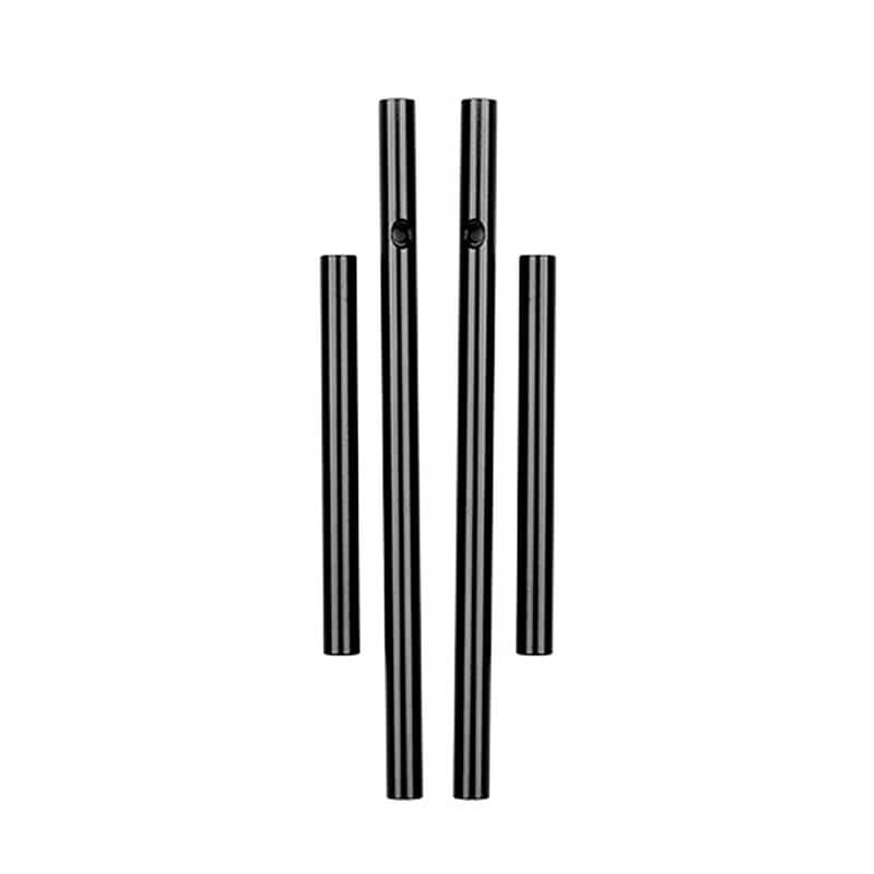 ASSOCIATED ELECTRICS - TEAM ASSOCIATED RC10 NOSE AND
WING TUBES, BLACK - AS6651