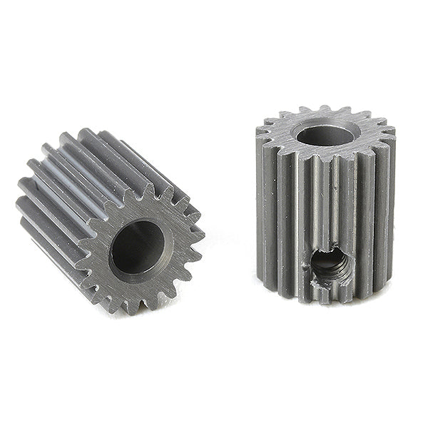 CORALLY - 64 DP PINION SHORT HAR
D ANODISED AL7075 18 TEETH SHA - C-70318
