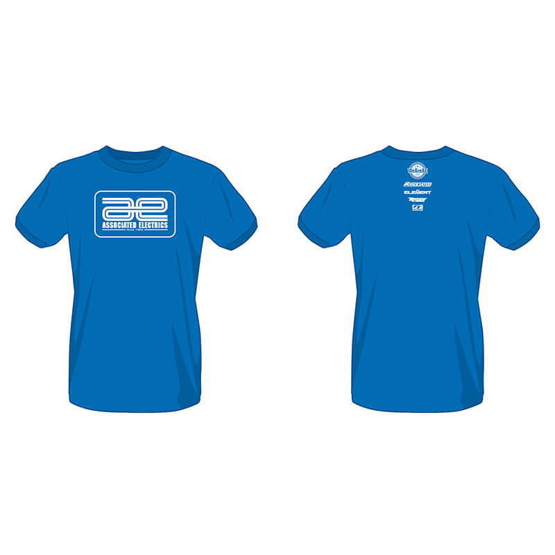 ASSOCIATED ELECTRICS - TEAM ASSOCIATED HERITAGE
T-SHIRT BLUE (M) - AS97154
