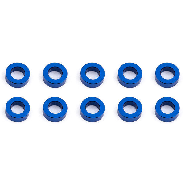 ASSOCIATED ELECTRICS - ASSOCIATED BALLSTUD WASHERS
5.5 x 2.0mm BLUE ALUMINIUM x10 - AS31383