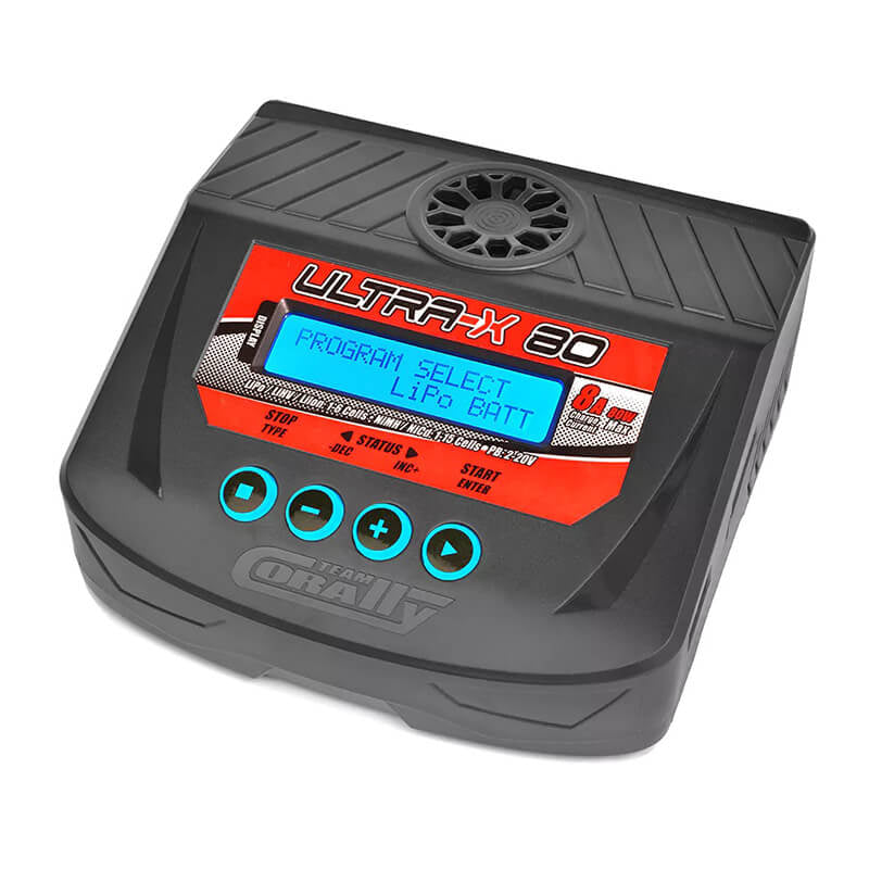 CORALLY - TEAM ULTRA-X 80 AC/DC
BALANCE CHARGER/DISCHARGER - C-51025-EU